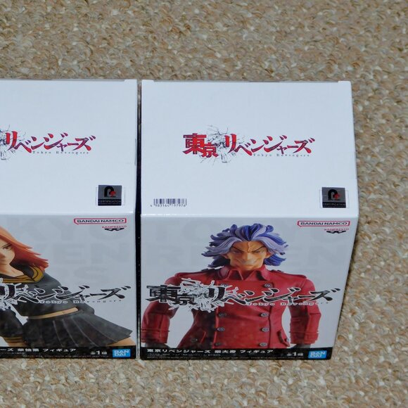 2023 Banpresto Tokyo Revengers - Yuzuha & Taiju Shiba Statue Lot MIB Brand New - Picture 6 of 8
